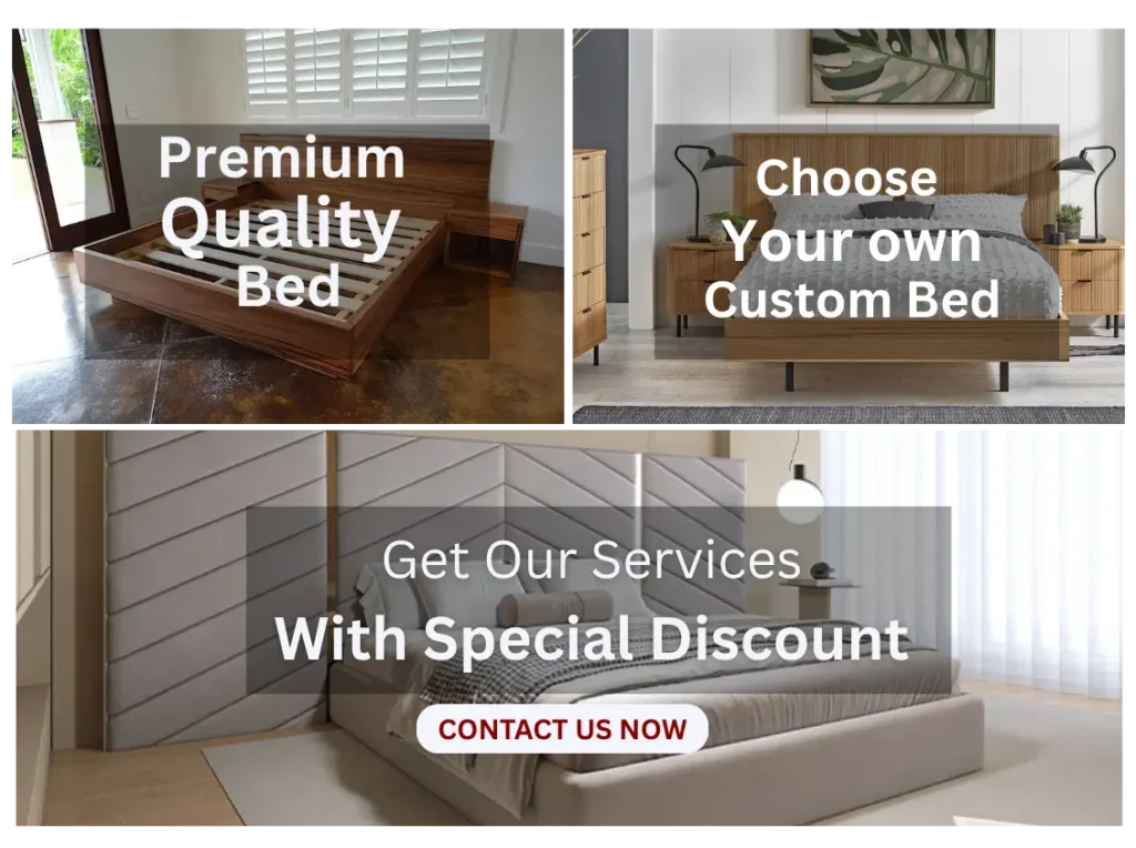 Custom premium quality beds with special discount offer
