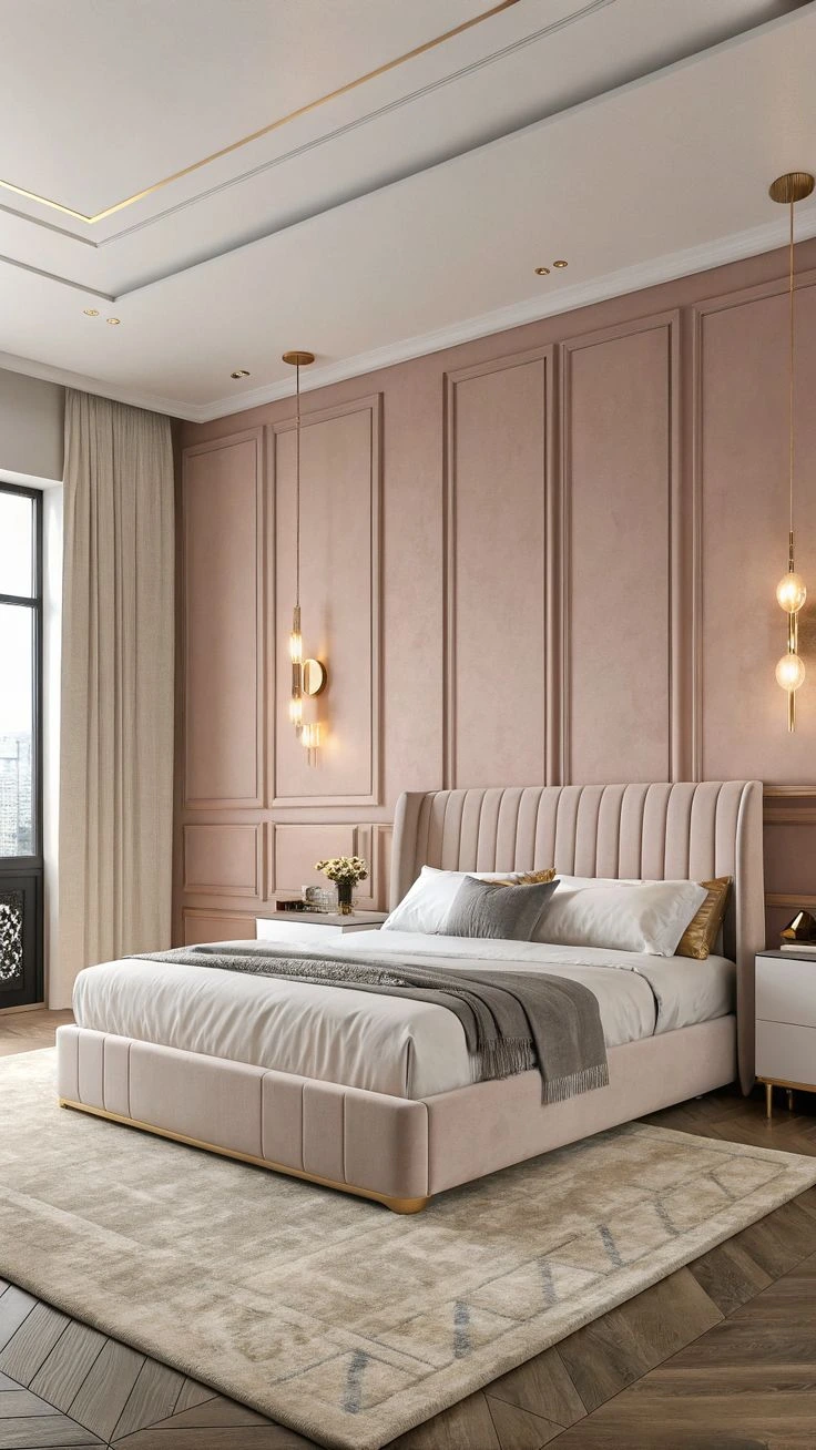 Dusty Pink Bedroom Aesthetic