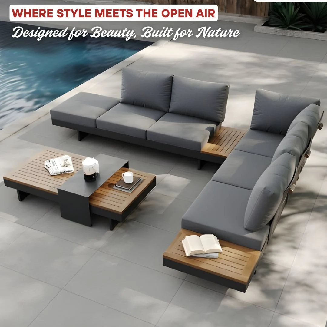 Guide showing how to make your outdoor cushions last longer using professional upholstery and durable outdoor fabrics.