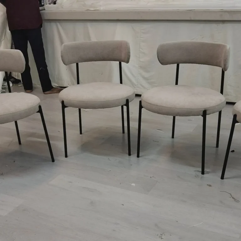 Image showing high-quality results after you choose professional chair upholstery in Dubai, restoring old chairs with modern fabrics and expert craftsmanship.