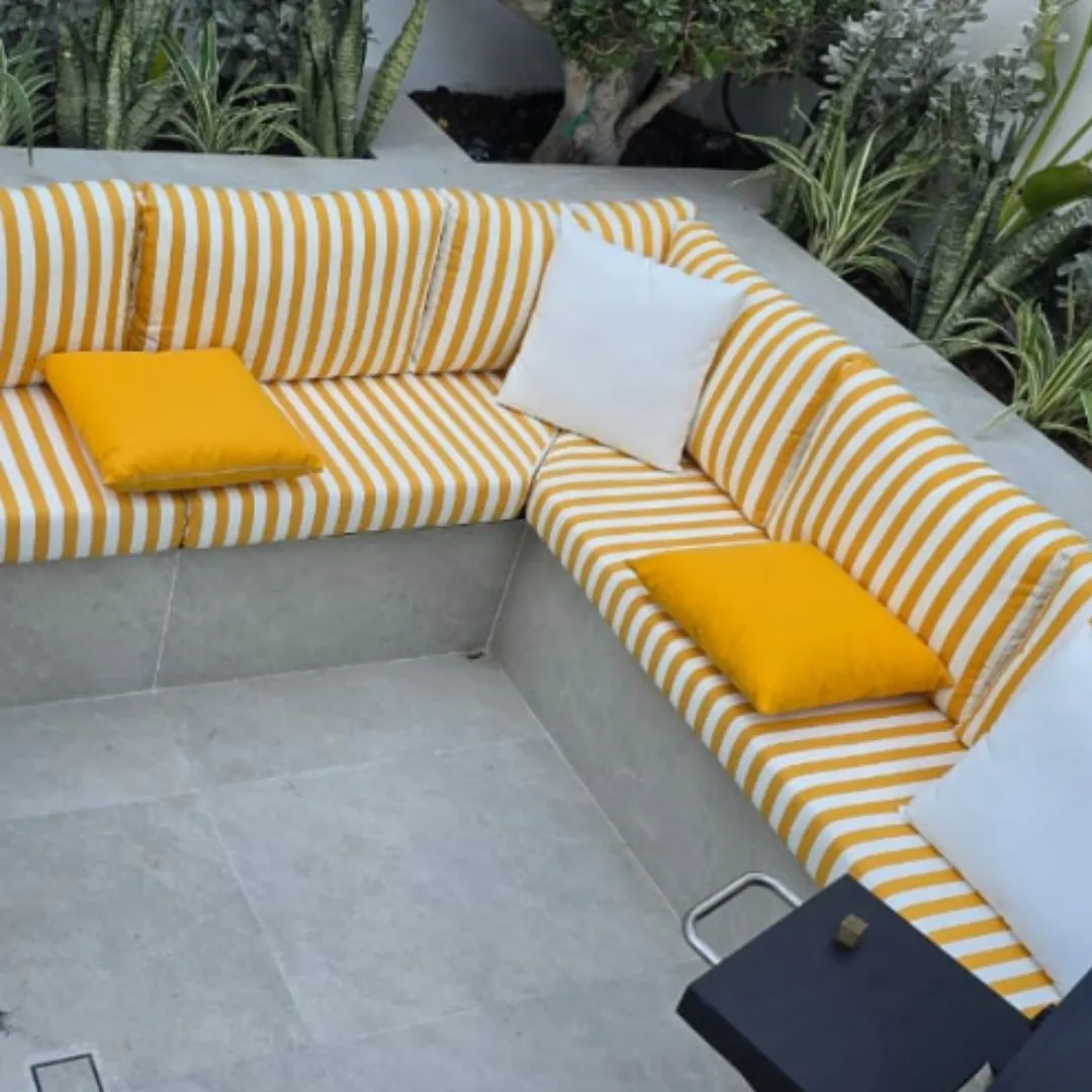 Tools and materials showing What staples to use for upholstery during furniture reupholstering.