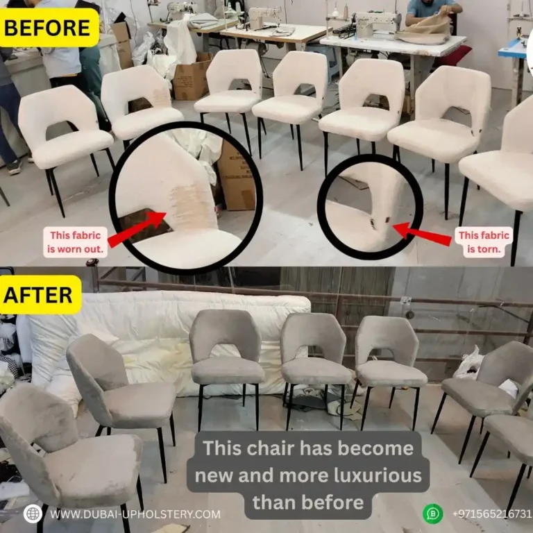"Discover why professional chair upholstery is the best solution for restoring comfort and style to worn furniture."