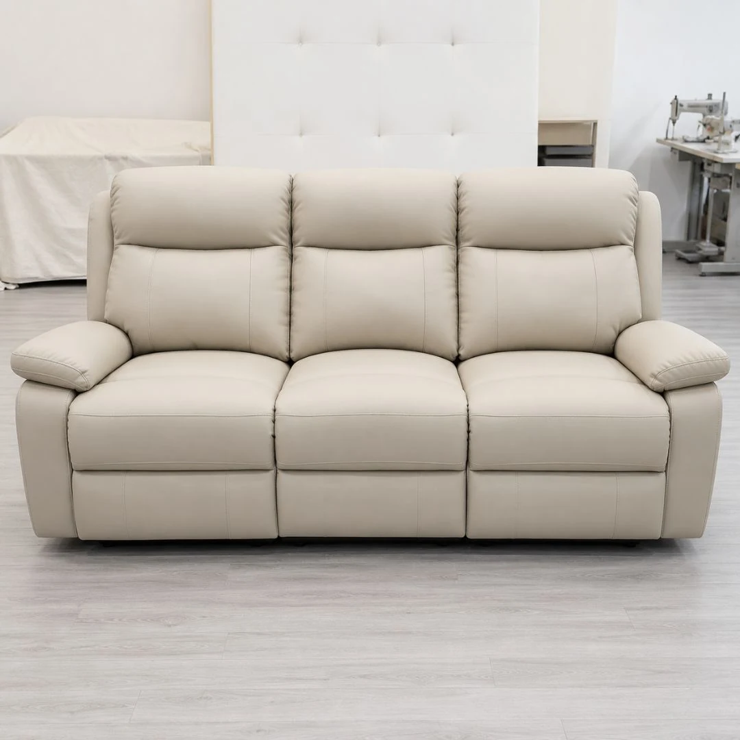 Benefits of Professional Sofa Upholstery showcased through a modern beige upholstered sofa with premium cushioning, durable fabric, enhanced comfort, and a refreshed appearance for stylish living room interiors.