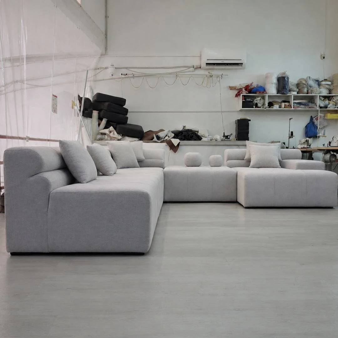 Modernize Your Living Space with Trendy Sofa featuring stylish modern upholstery designs in a luxury living room